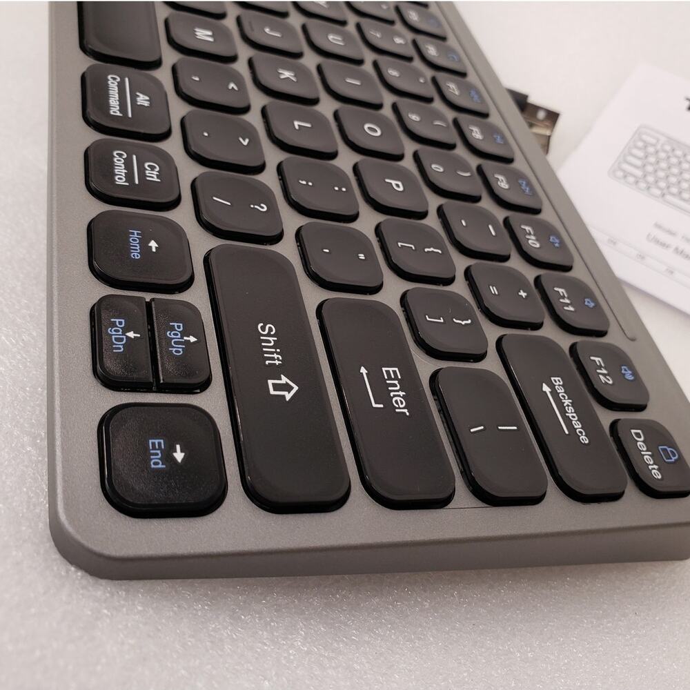 TECKNET Compact Wireless Keyboard (Model: TK-KB008) - Picture 6 of 7
